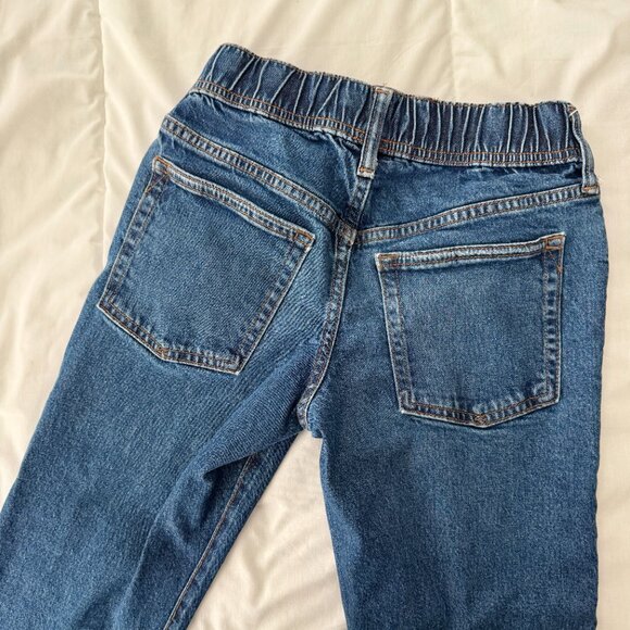 Gap Kids Slim Stretch Pull On Elastic Waist Denim Jeans Size XL / Size 12 - Picture 5 of 7